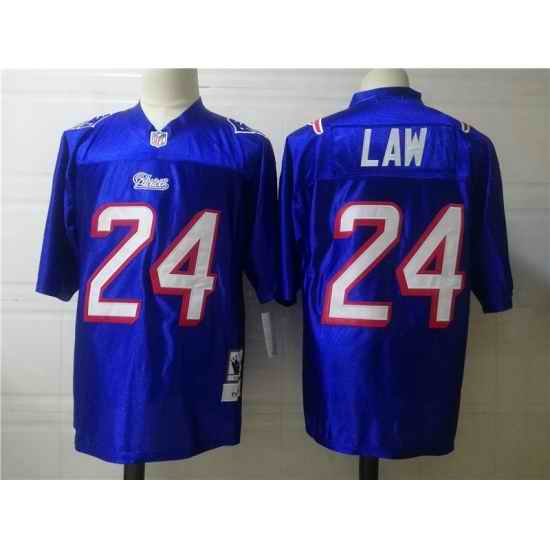 Throwback 24 Law Blue Jersey